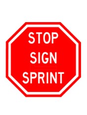Stop Sign Sprint