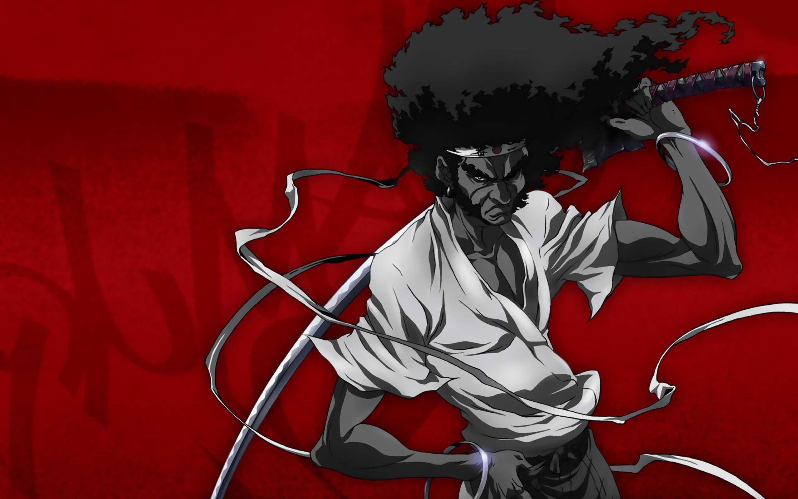 Самурый. Афросамурай 2. Афросамурай / Afro Samurai. Афросамурай кума. Афросамурай: Воскрешение (2009).